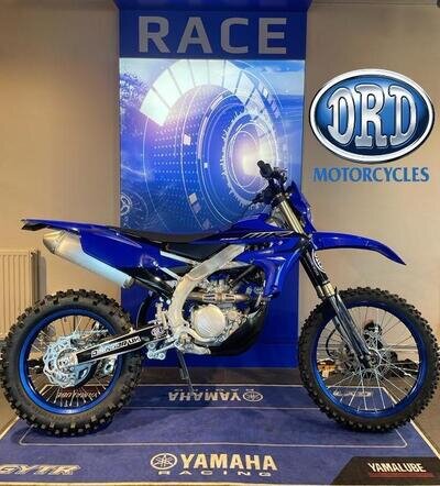 New Yamaha WR250F 23 ROAD REGISTRATION, ROAD LEGAL KIT AVAILABLE 24 PLATE 1 LEFT