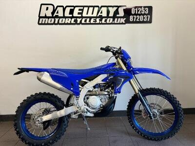 YAMAHA WR450F ROAD REGISTERED WITH LIGHTING KIT 2024 BLUE NEW MOTORCYCLE