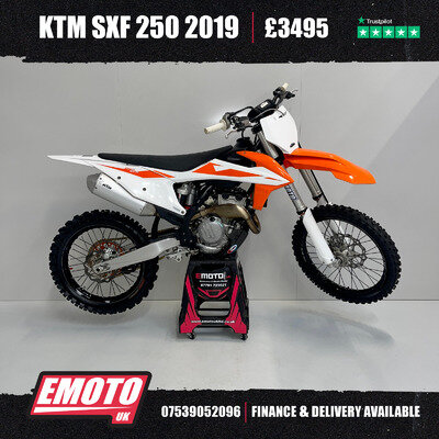 KTM SXF 250 2019 250cc Motocross Bike @EmotoUK - Finance Available