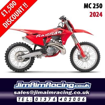 GASGAS MC 250 2024 - Huge £1,500 discount from RRP, in stock now!