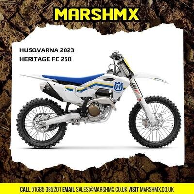 Husqvarna FC250 Heritage 2023 - Husqvarna Main Dealer - 0% Finance