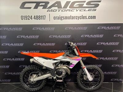 KTM 450SX-F 2024 MX BIKE IN STOCK AT CRAIGS MOTORCYCLES OFFROAD