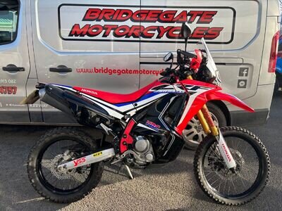 HONDA CRF250L RALLY, 2017, RED, QUICK UK DELIVERY