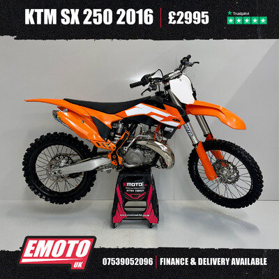 KTM SX 250 2016 250cc Motocross Bike @EmotoUK - Finance Available