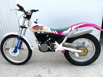 Yamaha TY 250 Pinky Trials motorcycle