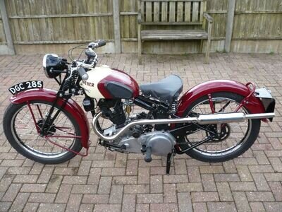1936 Red Panther Model 71 250cc double port NO RESERVE and NO PAYPAL