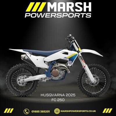 Husqvarna FC 250 2025 Model - Husqvarna Main Dealer - 0% Finance