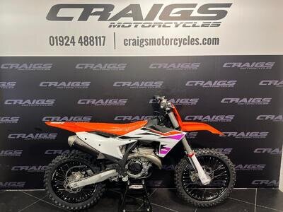 KTM 350 SX-F 2024 MX BIKE IN STOCK AT CRAIGS MOTORCYCLES OFFROAD