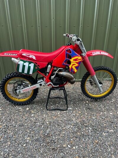 HONDA CR250 1988 2 STROKE EVO MOTOCROSS BIKE*NICE RESTORATION*