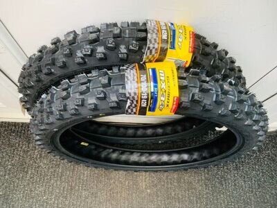 Sur Ron Dunlop MX33 Soft 70/100-19 Front & Rear Motocross Tyre Pair
