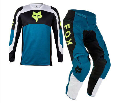 2024 Fox 180 NITRO Motocross Offroad MX Kit Gear MAUI BLUE Adults
