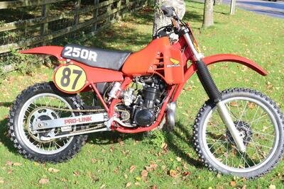 Honda CR250R CR 250 R Pro Link 1982 fresh from a US museum