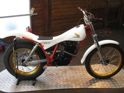 1986 HONDA TLR 25O TWINSHOCK TRIALS BIKE ,BUILT BY COLIN LEESE