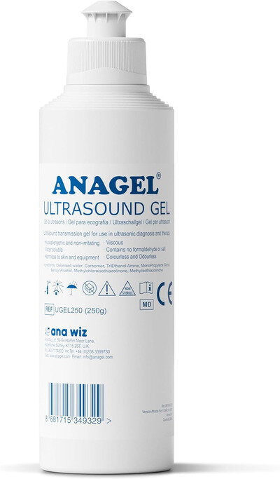 Anagel Ultrasound Gel Bottle 250Ml