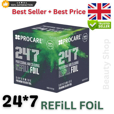 Procare – Premium Range Hair Foil 24*7 Refills Rolls 120mm X 450mm