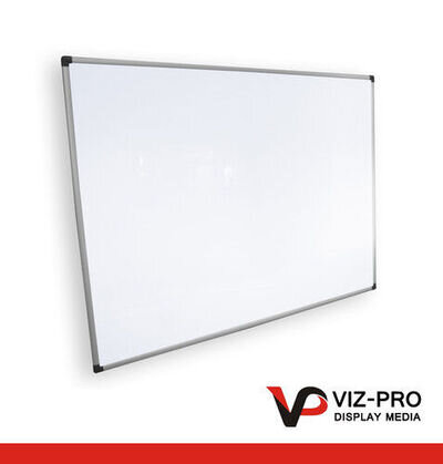 Viz Pro Magnetic Drywipe Whiteboard 600x450 900x600 1200x900mm 1500x1200mm