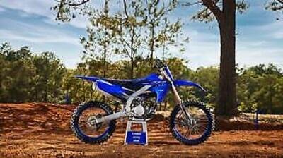 Yamaha YZ 250F, 2023, Blue Motocross Bike.