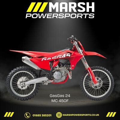 Gas Gas MC 450 F 2024 Model- 0% Finance Now Available - 0% Finance!