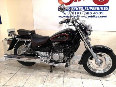 Hyosung GV 250 CRUISER 18-REG ONLY 3467 MILES WITH EXTRAS £2699.OTR