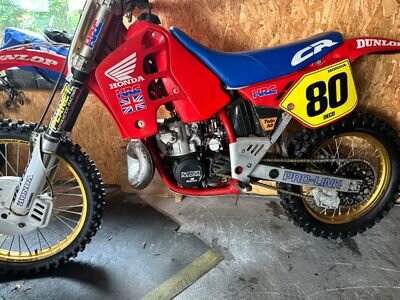 1989 CR250 TOTALLY RACE READY, (SOLD)