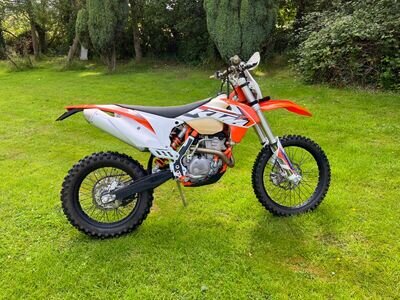 KTM 250 EXCF 2014 64 plate 250cc only 68hrs 1044 miles