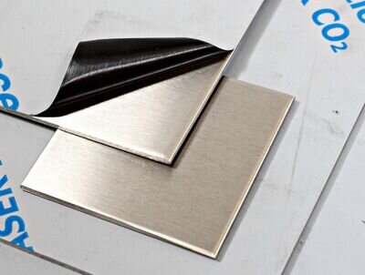 STAINLESS STEEL 430g Sheet Brushed or Polished Finish 0.9 /2.0 mm Flat Plate
