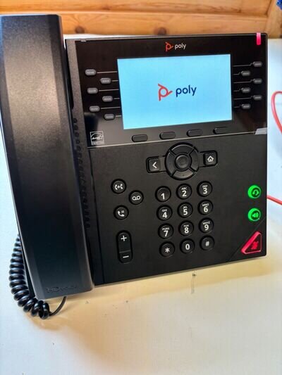 Polycom VVX 450 IP Phone PoE 12 lines - Black