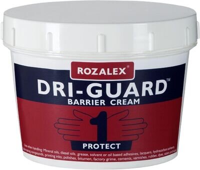 Rozalex Dri-Guard Original Protection Barrier Cream Tub 450 ml...
