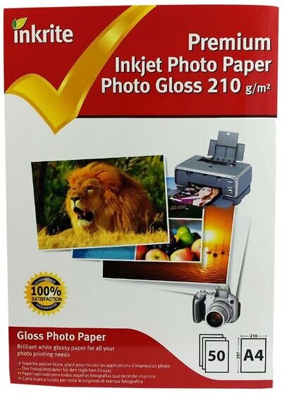 Inkrite PPIPG210A450 A4 Professional Photo Gloss Paper