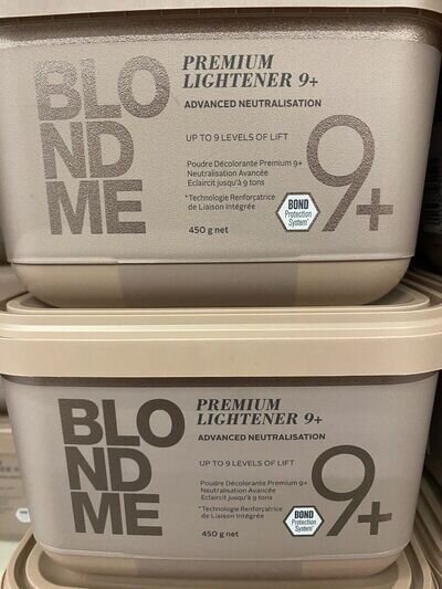 Schwarzkopf BlondMe Premium Lift 9+ Powder Brightener 450g New