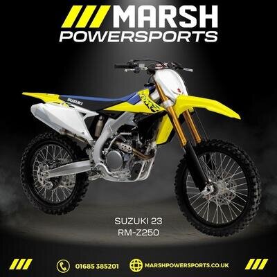 Sukuki RMZ 250 23 MY-Main Dealer -Nil Deposit Finance - NOW ONLY 5995 inc Vat!