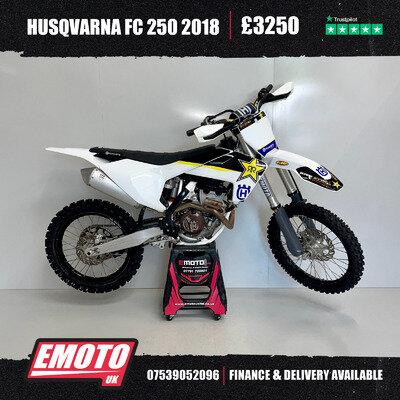 *NOW SOLD* HUSQVARNA FC 250 2018 Motocross Bike @EmotoUK - Finance Available