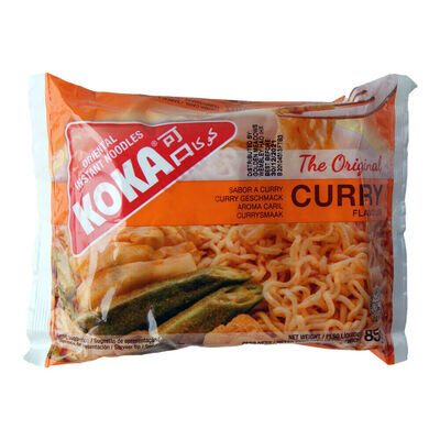 Koka Oriental Style Instant Noodles Curry Flavour Pack of 85gm