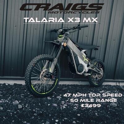 TALARIA X3 MX URBAN ELECTRIC BIKE AT CRAIGS MOTORCYCLES