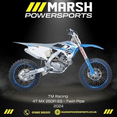 TM 4T MX 250FI ES - Twin Pipe 2024 Model - TM Main Dealer - Reserve NOW