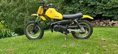 1983 Suzuki JR50 kids motocross dirtbike PW50 rare pull start model US Import