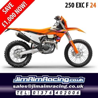 KTM 250 EXCF 24 - Huge £1,000 discount, 0% APR!!!