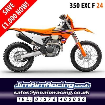 KTM 350 EXC-F 2024 - Huge £1,000 discount, 0% APR!!!