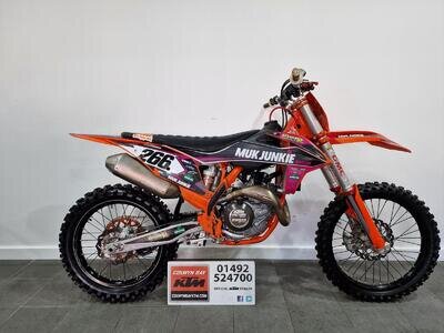 2021 KTM 450SXF Factory, Bluetooth, Akrapovic Pipe, DMC Tuned Suspension