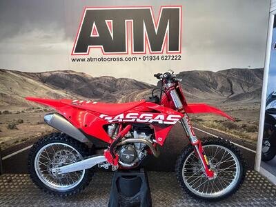 GASGAS MC250F 2023 MOTOCROSS BIKE, AKRAPOVIC EXHAUST, FACTORY CLAMPS, (ATMX)