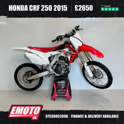 HONDA CRF 250 2015 250cc Motocross Bike @EmotoUK - Finance Available