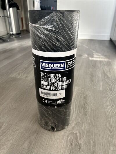 Visqueen DPC Zedex CPT High Performance Damp Proof Course 20m x 450mm Roll Black