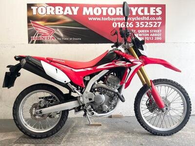 HONDA CRF250L-AH ABS 2017 17 REG 18436 MILES 2 OWNERS GREAT FUN MACHINE