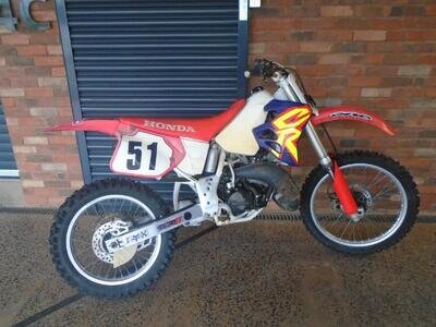 HONDA CR125RR 1994 LIGHT RESTORATION PROJECT