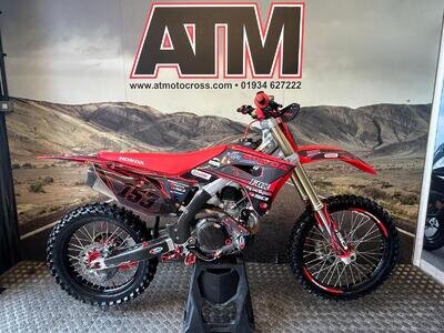 HONDA CRF450 2019 MOTOCROSS BIKE, TALON WHEELS, PRO CARBON, (ATMOTOCROSS)