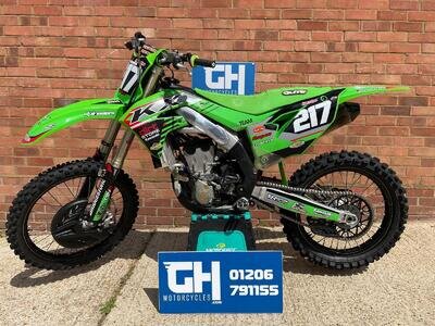 2022 KAWASAKI KX250 KX250F - GOOD CONDITION - EX TAYLOR HAMMEL BIKE - EXTRAS