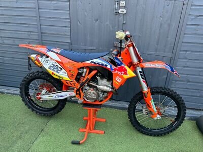 KTM SXF 350 2012 Cairoli Edition Motorcross Bike MX Four Stroke Petrol & Extras