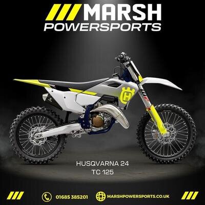 Husqvarna TC 125 2024 Model - Husqvarna Main Dealer - 0% Finance!