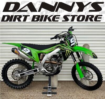 DANNYS DIRT BIKES STUNNING KAWASAKI KXF 250 2023 KX 250 23 MAY PX MX BIKE