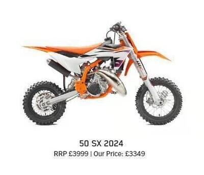 2024 KTM SX 50 Motorcycle